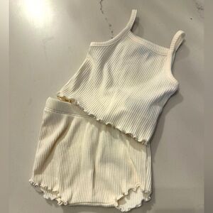Old navy infant short and cami set. 0-3 month size.